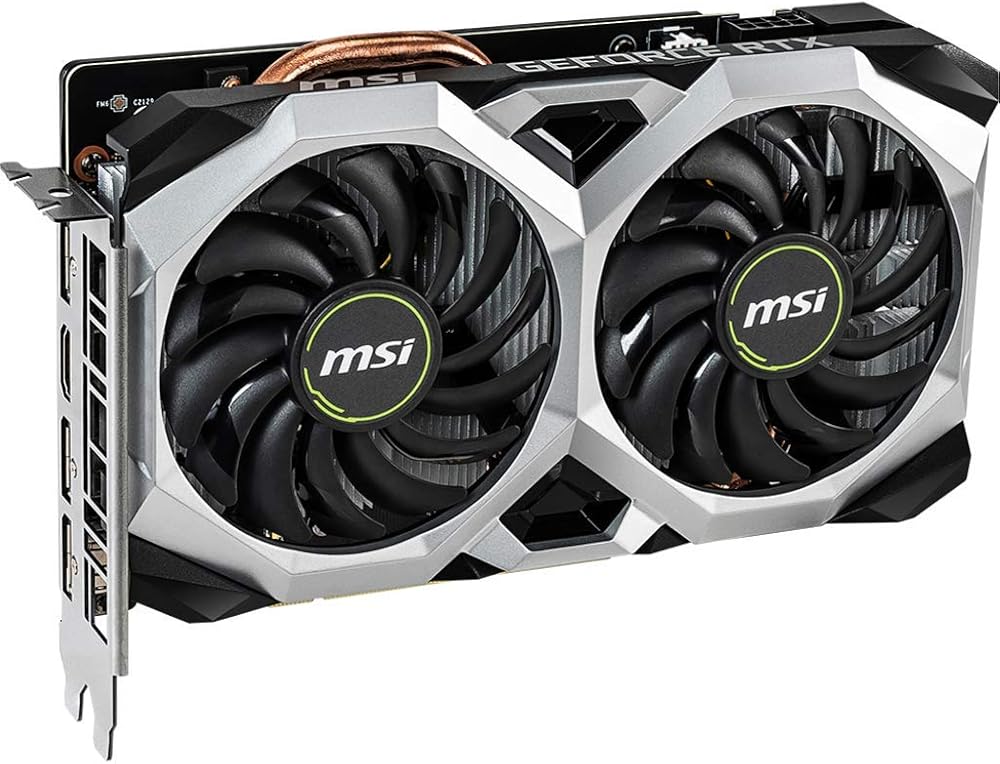 MSI Gaming GeForce RTX 2060 6GB GDRR6 192-bit HDMI/DP Ray Tracing Turing Architecture VR Ready Graphics Card thumbnail 3