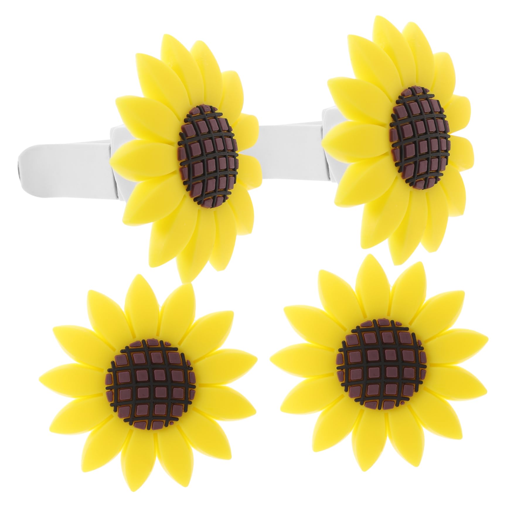 GLEAVI 16pezzi Clip Auto Sunflower Da Decorazioni Per Ventilazione Auto Profumatore Clip Design Creativo e Adorabile Per Fresco e Profumato
