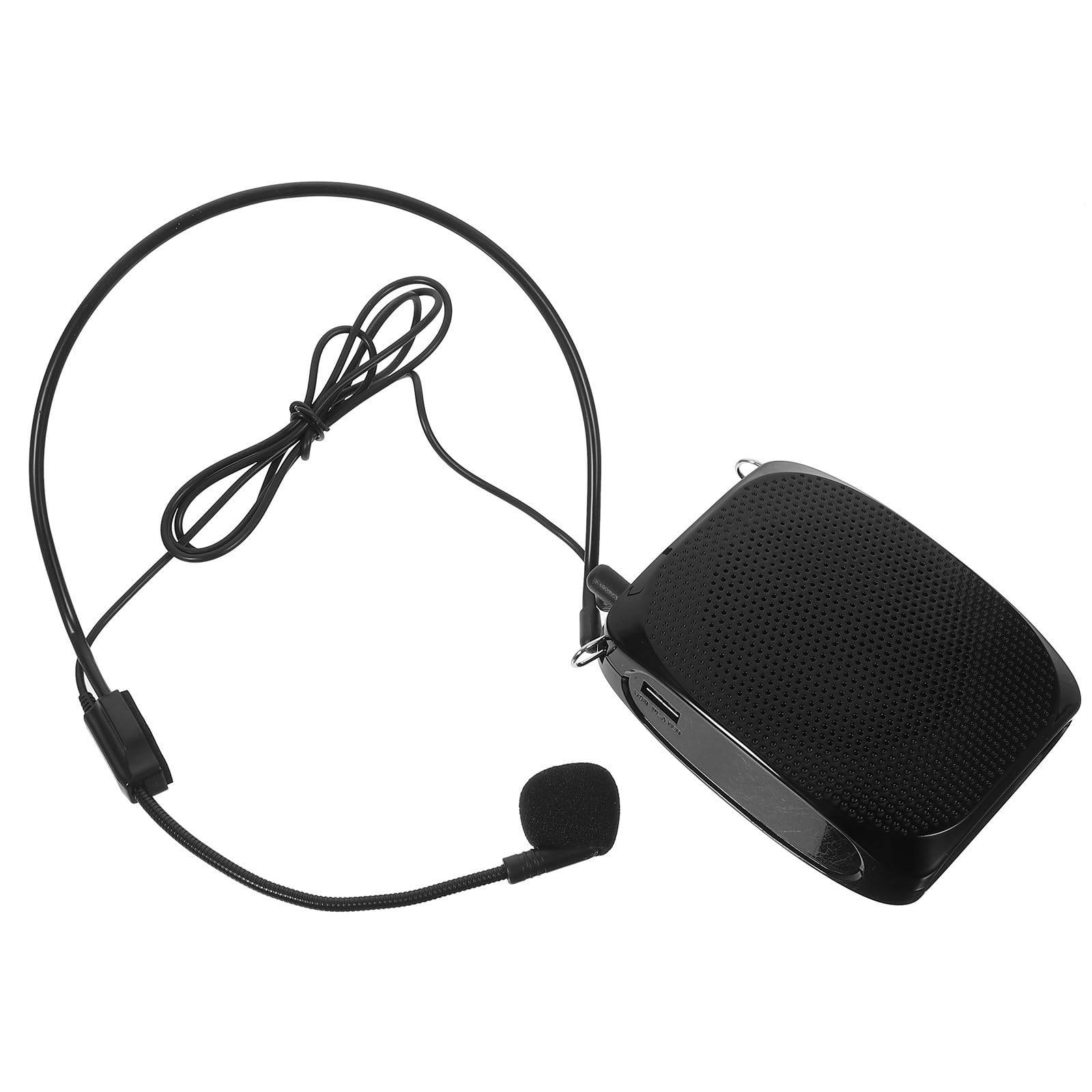 Amplificador de Voz Portátil 10w Negro para Enseñanza