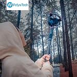 FeiyuTech Pôle d'extension légère en fibre de carbone 11 1/4"-20 Stud de montage pour Smartphone Gimbal, Stabilisateur de caméra, Caméras d'action, DSLR Appareils photo, trépied et monopode