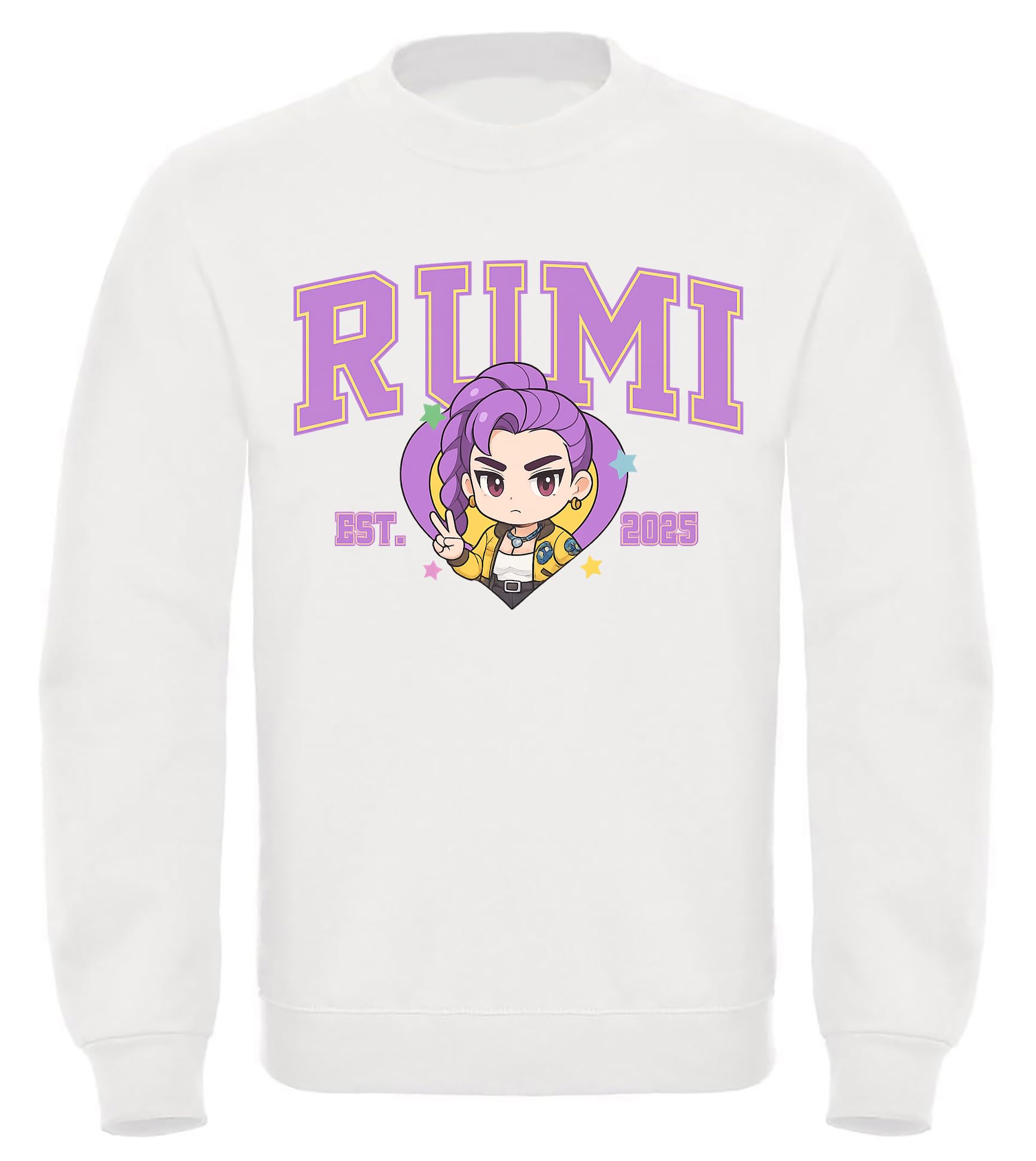 Felpa Girocollo Anime di Rumi Bambina Unisex Spedizione Express