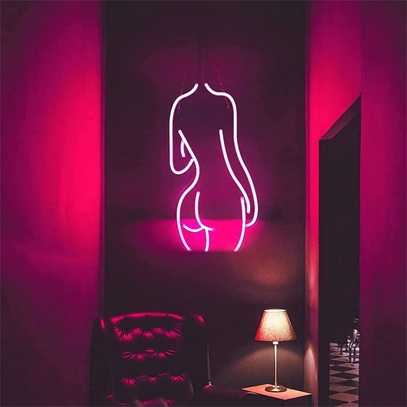 Letrero de neón LED Luz de Modelado LED Letrero de Letras Luminosas Panel de acrílico Luz Decorativa de neón