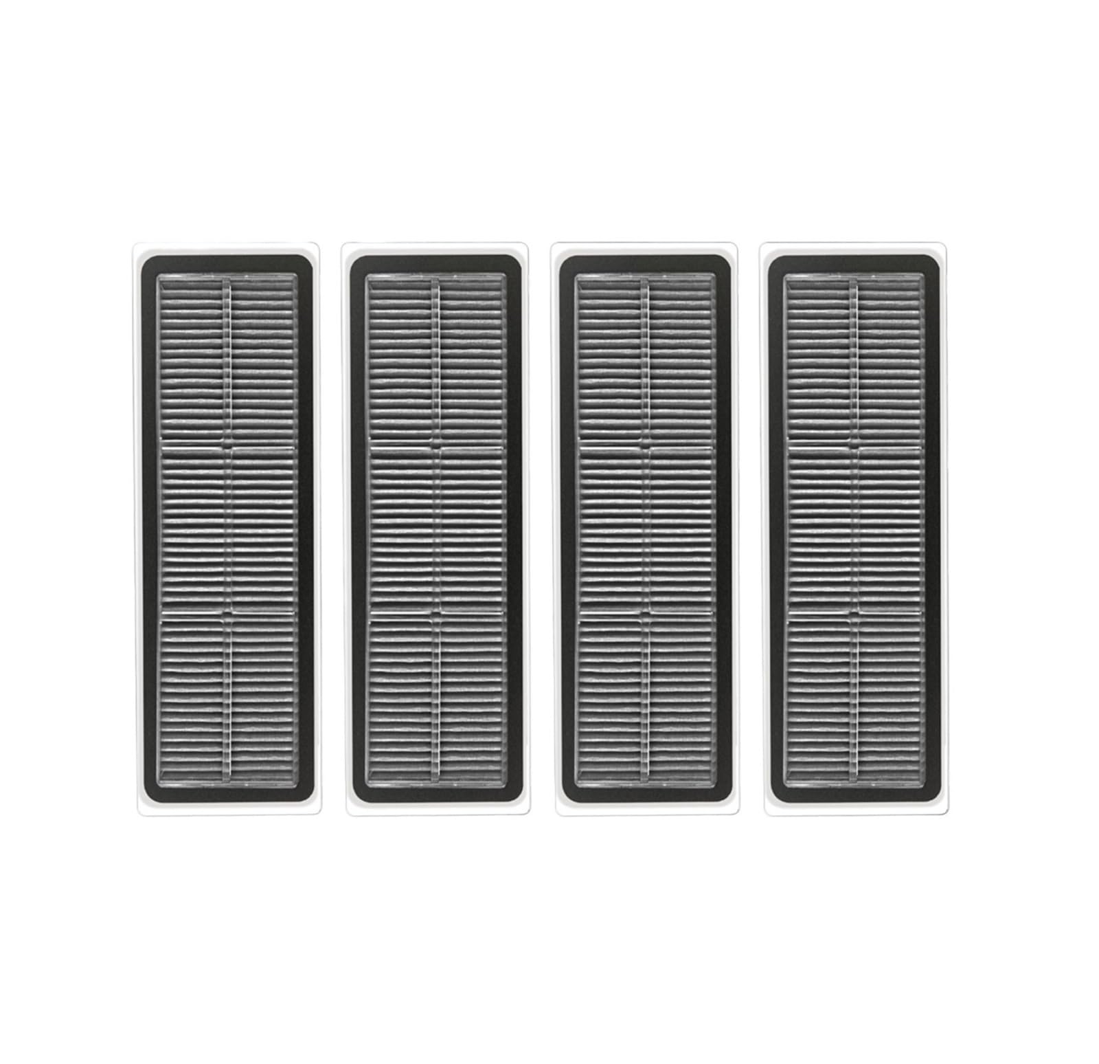 4 filtres charbon actif noir compatibles MOVA S20 Ultra pour éliminer les odeurs de l'aspirateur