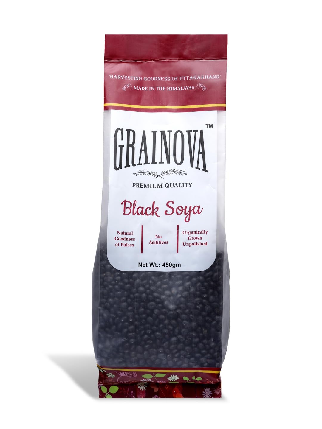 GRAINOVA Organic Black Soyabean | Kala Bhatt | 500gm | Uttarakhand Black Soyabean Black Beans | Black Beans Gramyum | Black Soya Beans | Black Beans Whole | Soya Bin Dana | Bhatt ki Dal (B0CQNTXBQ3) Amazon Price History, Amazon Price Tracker