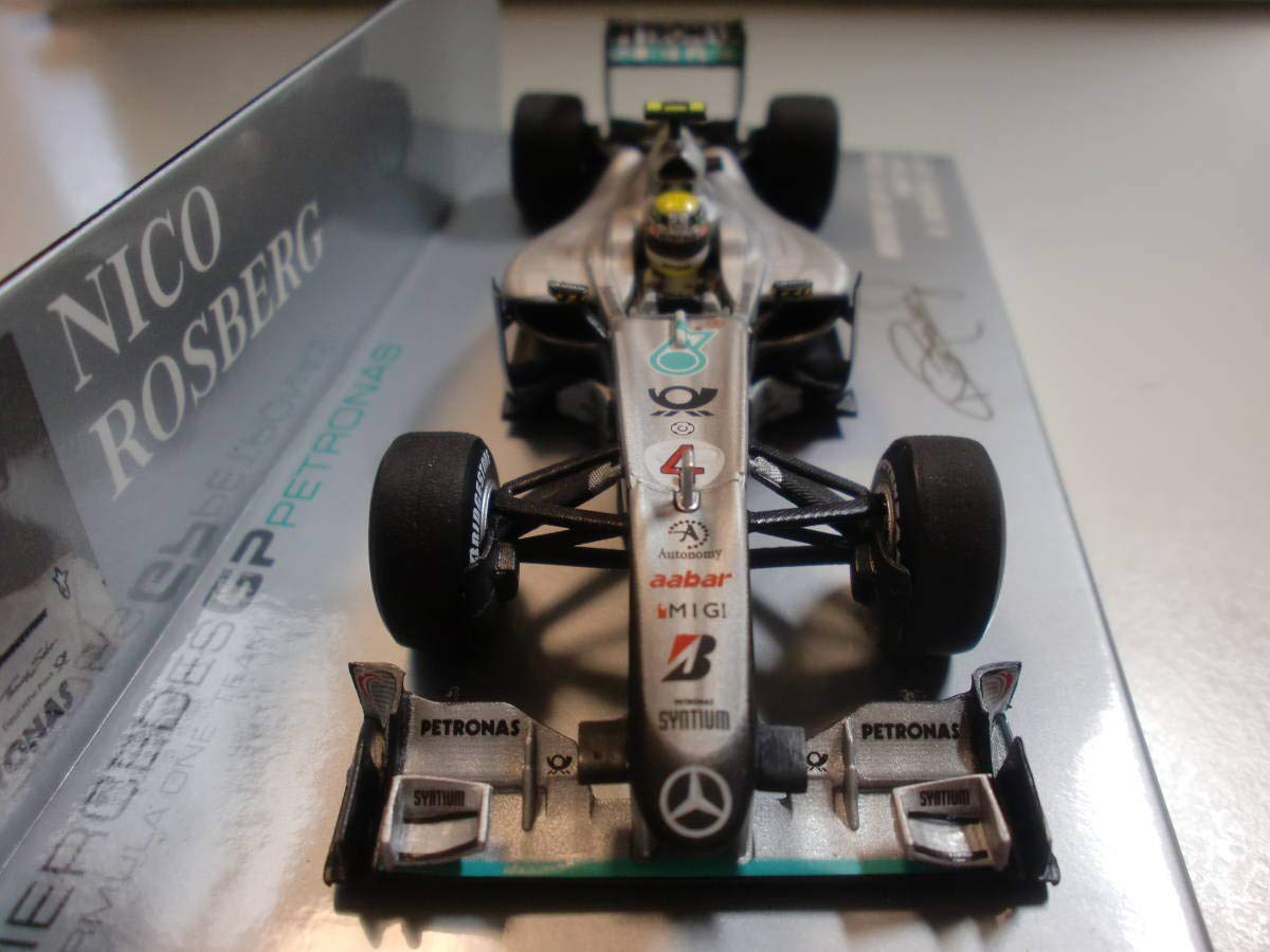 ミニチャンプス F1 メルセデスGP 1/18 ニコ・ロズベルグ ミニカー Amazon | メルセデスGP Fチーム MGP W01 ニコ・ロズベルグ 2010