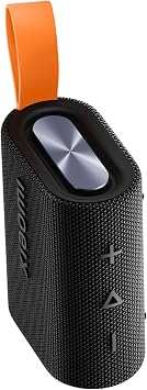 XIAOMI Sound Pocket Portable Bluetooth Speaker, 5W Compact Mini Speaker, 10 Hours Playtime, IP67 Waterproof and Dustproof, TWS Pairing, Wireless, Outdoor and Travel - Black