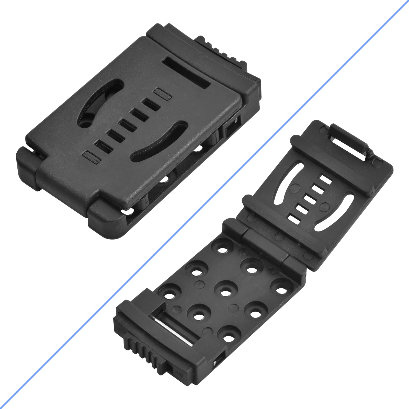 Clip Coltello, Clip da Cintura da Campeggio per Coltello Kydex Fodero Fondina, Fascetta Multifunzionale Clip Coltello Guaina Morsetto, Campeggio Fai da Te Outdoor Tool Clip