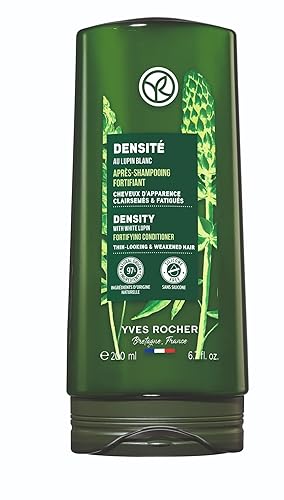 Yves Rocher Acondicionador fortificante Densidad Rescate de densidad para desenredar y fortalecer el cabello 10.1 onzas lĂquidas Yves Rocher Acondicionador fortificante Densidad Rescate de densidad para desenredar y fortalecer el cabello 10.1 onzas lĂquidas