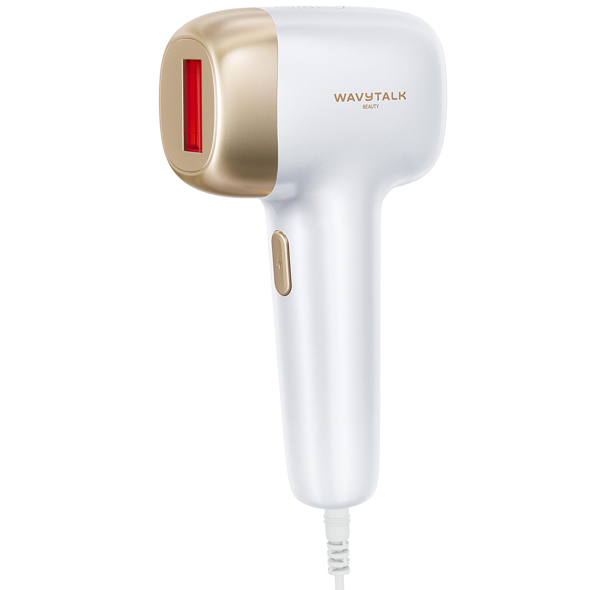 wavytalk 24J IPL Pulsed Light Epilator for Women Men, Dula-Pause Technology, Cooling Function for Underarms, Bikini Line, Facial, with Knife and Cable Connection