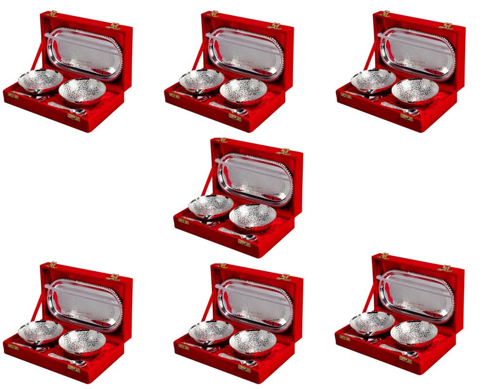 Jaipur Ace Gold & Silver Plated Bowl Set - Diwali Gift -29
