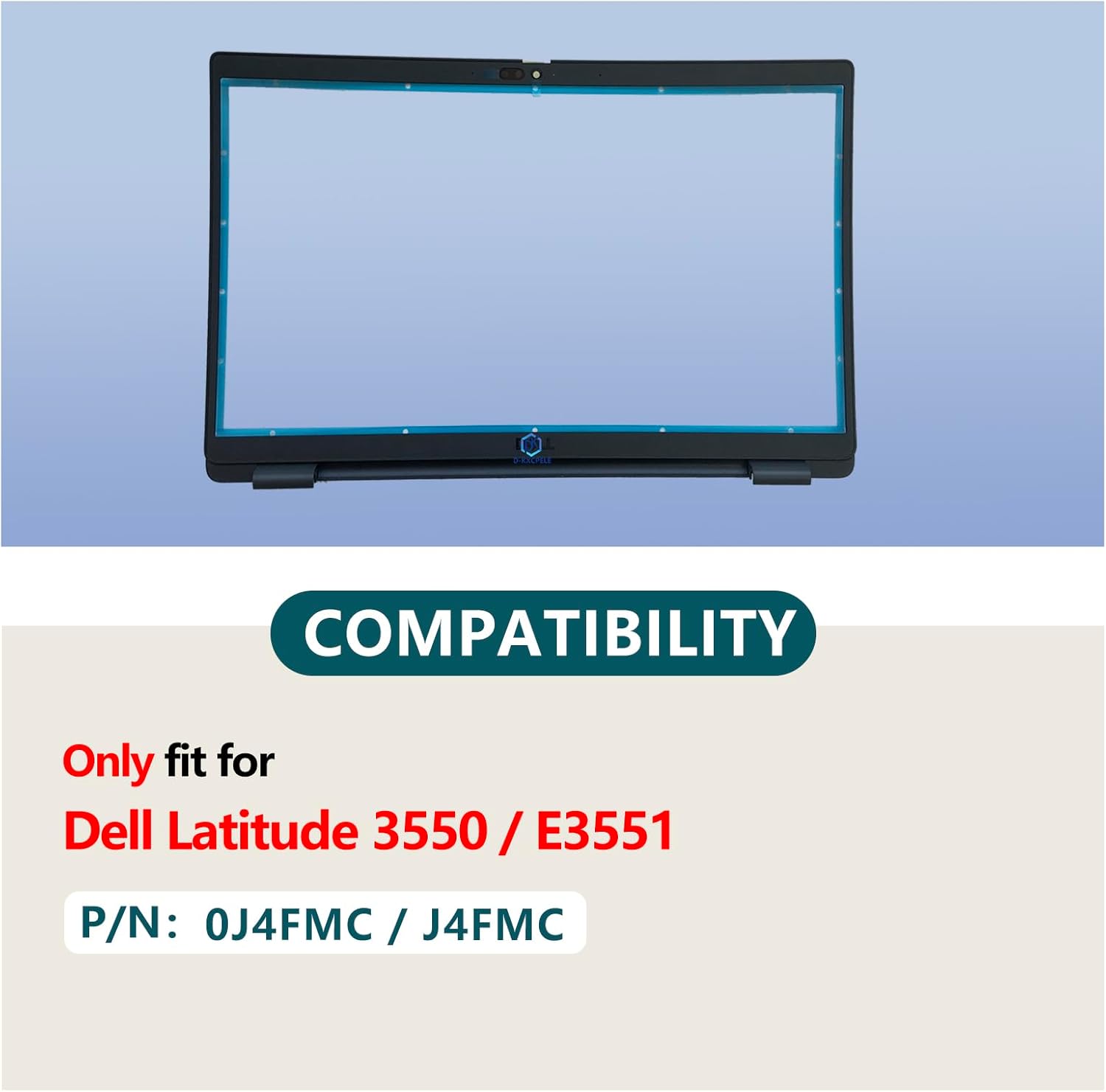 LCD Front Bezel Replacement for Dell Latitude 15 3540 E3540 Series Laptop New Screen Cover 0J4FMC J4FMC 460.0SF0Z.0011