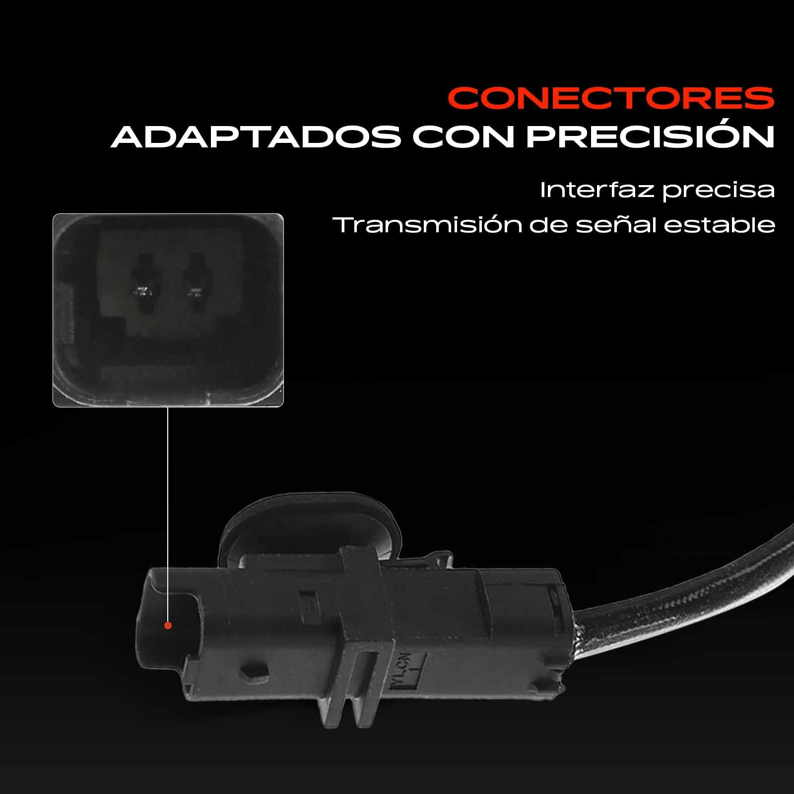 Frankberg Sensor de temperatura de gases de escape 2 Polos Compatible con Megan.e II BM0/1 CM0/1 Megan.e II Touring KM0/1 Megan.e II Coupé-cabrio EM0/1 Grand Scénic II JM0/1 8200693945,8200420764
