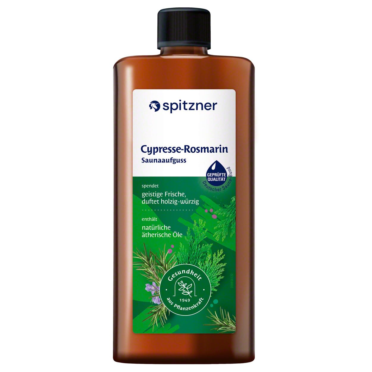 Spitzner Saunaaufguss - Cypresse-Rosmarin 1L