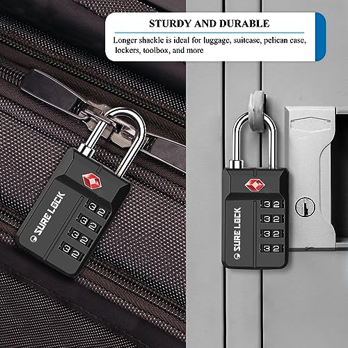 Sure Lock 43237-17262 Tsa Approved Travel Luggage Locks thumb #4