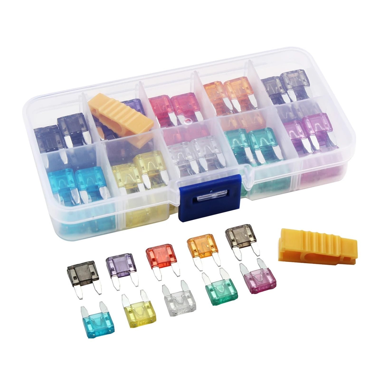 120 pezzi fusibile kit for auto assortiti auto camion fusibile a lama standard assortimento 2A 3A 5A 7.5 A 10A 15A 20A 25A 30A 35A fusibile for auto
