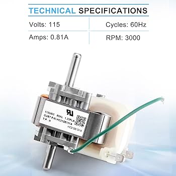 Replacement HC21ZE121A HC21ZE121 Draft Inducer Motor for