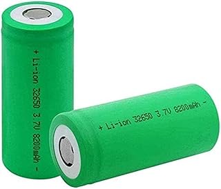 8200Mah 32650 Lithium Li Ion Batteries Discharge Current Led 2pcs