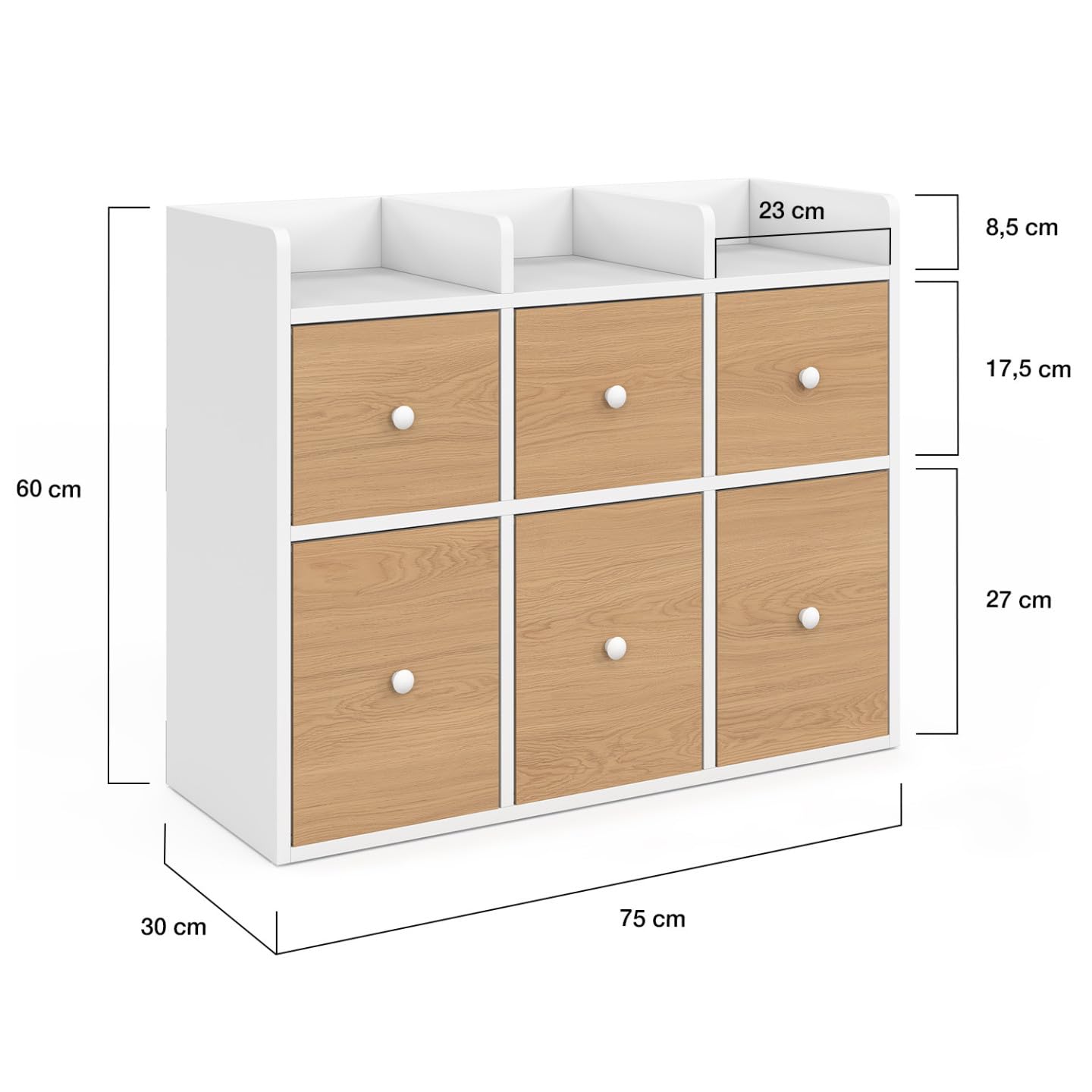 IDMarket - Meuble de Rangement Enfant Pablo