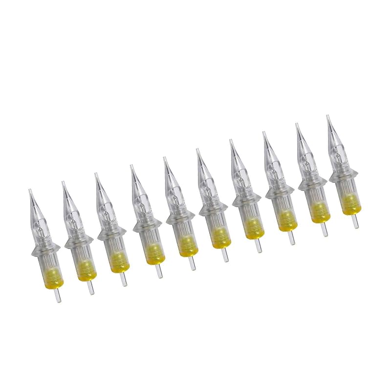Cartuchos de Agulhas para Tatuagem BIGWASP #12 Standard RS, Pacote com 50