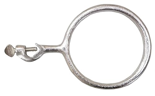 4-SRC48 Abrazadera de anillo de soporte, 5" de diámetro, plata