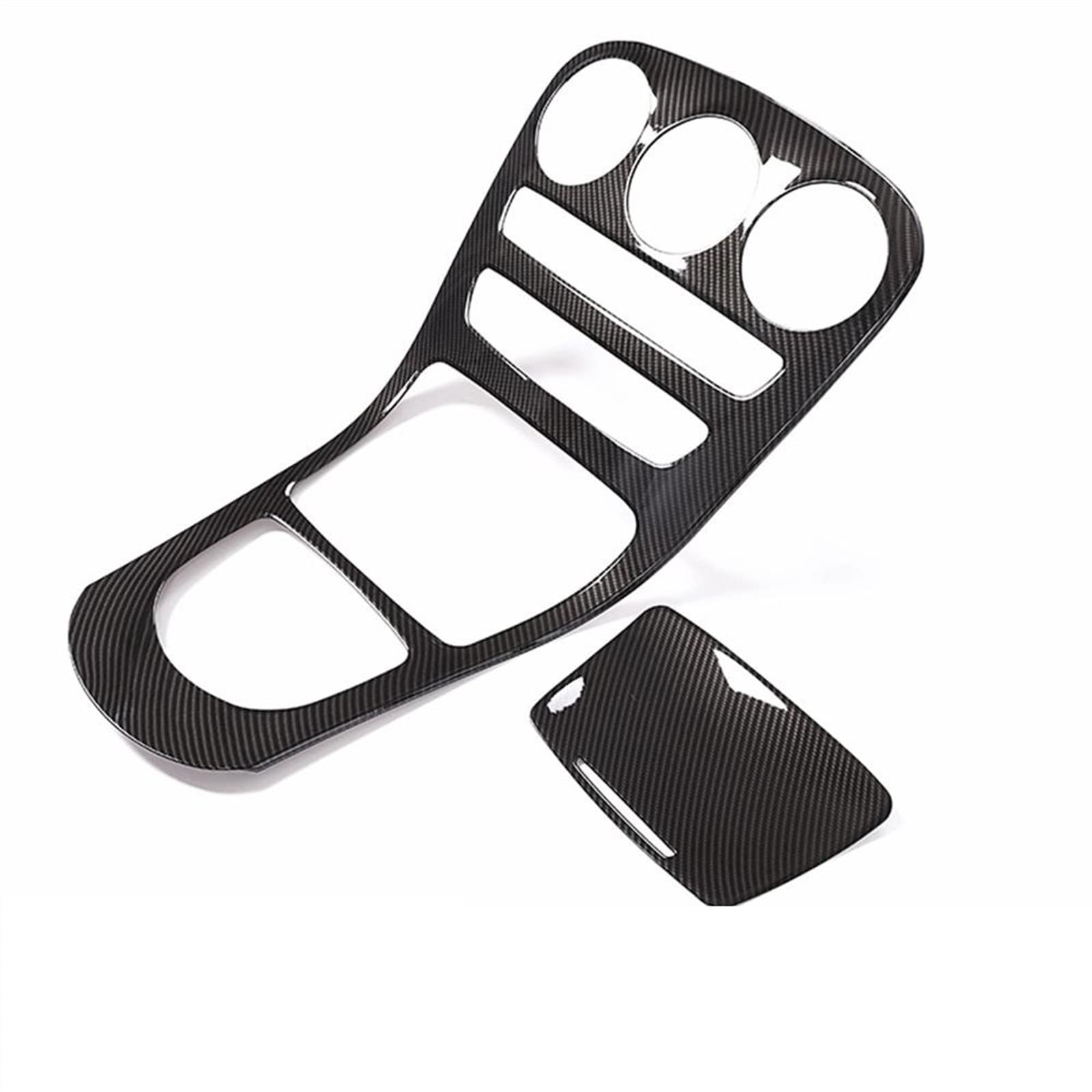 Qibbei C For Mercedes For Benz Lass W205 2019 2020 Ar Accessories Enter Onsole Decoration Panel Over Stickers Abs(C)