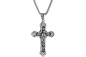 Sinister Skull and Cross Necklace: A statement in steel