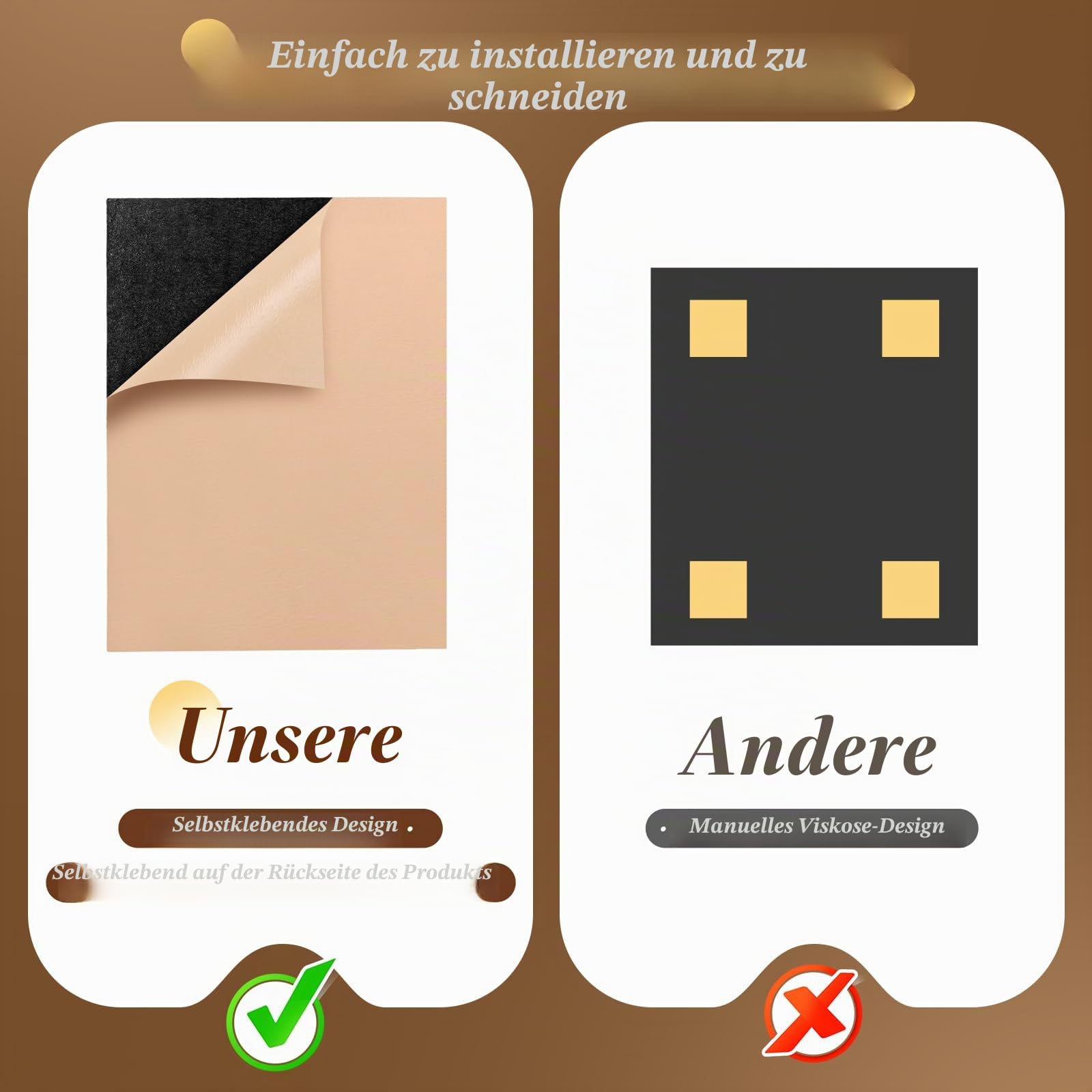 NZQXJXZ 24 Stück Akustik Wandpaneele, Akustikpaneele für die Wand | mit Holzfurnier, 40 x 30 x 1 cm, Selbstklebende Akustische Schallschutzpaneele, Akustische Behandlung für Zuhause, Büro