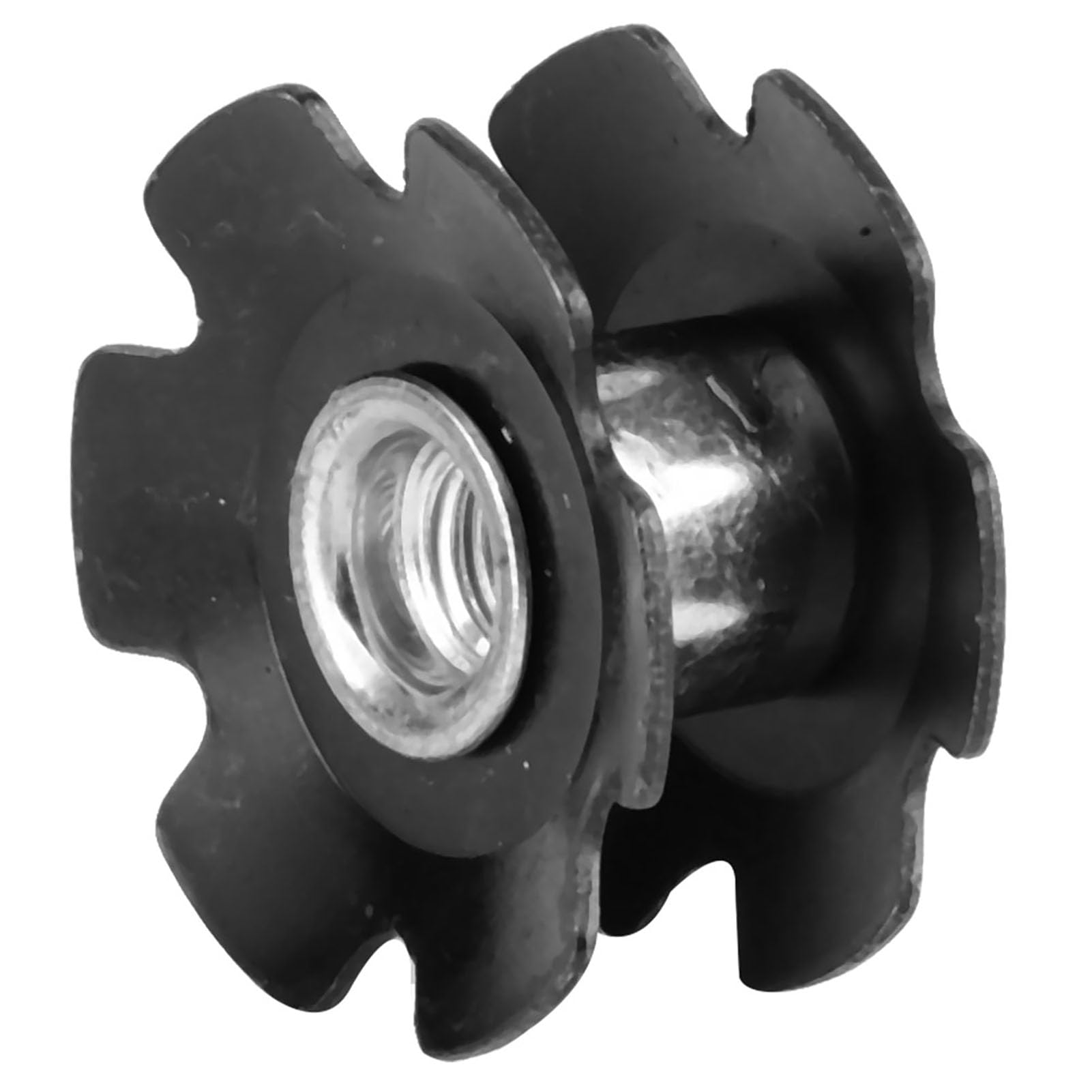 10 Tuercas De Estrella Para Auriculares De Bicicleta – Acero De Aleación, 28.6mm (1-1/8"), Ideal Para MTB Y Bicicletas De Carretera