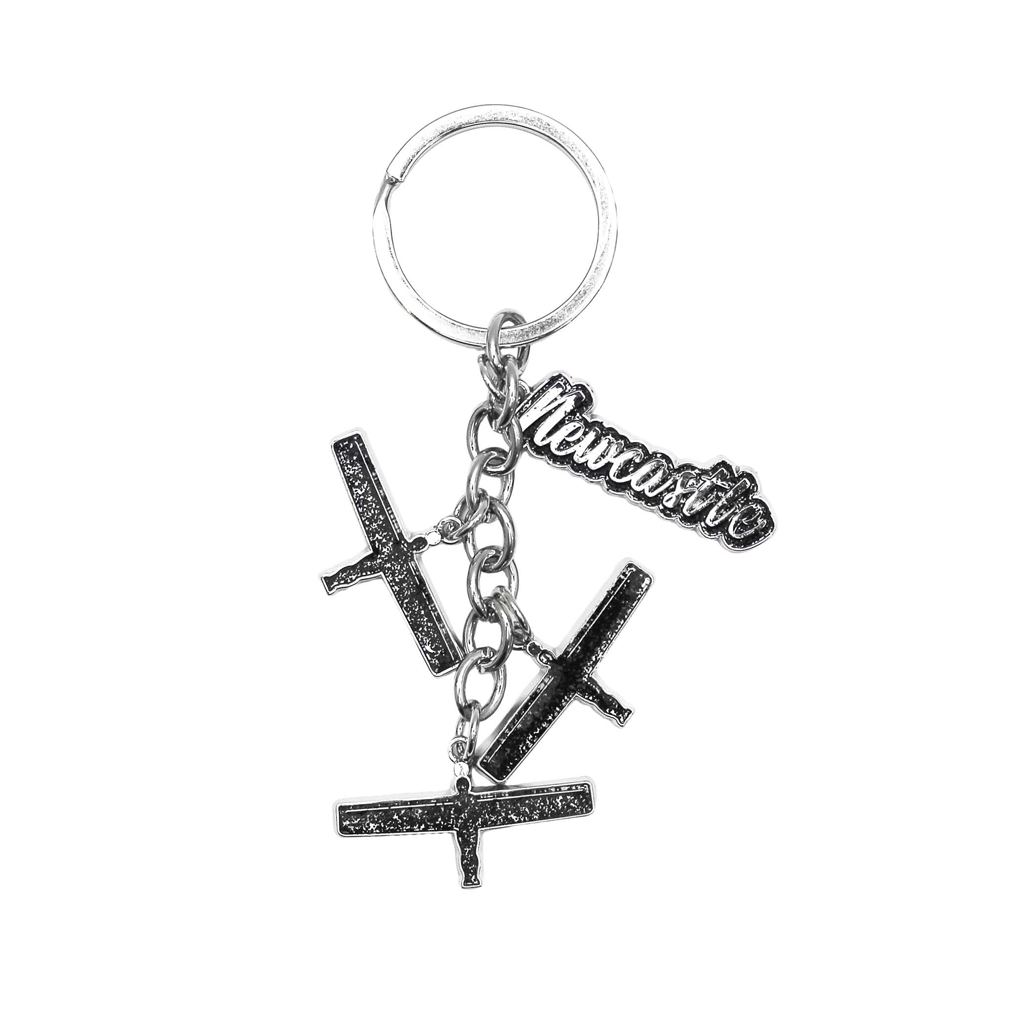 Eurostick Newcastle Big City Angel Of The North Multi Keyring Keychain Bagcharm (Angel Of The North Multi Keyring)
