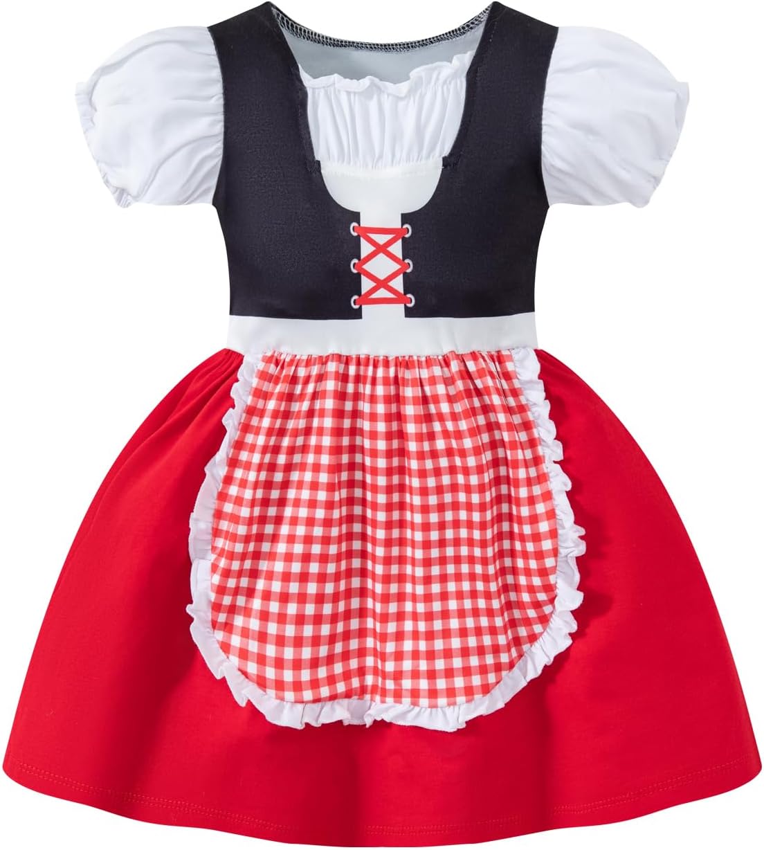 MOMMY'S NEW MAN Toddler Infant Girl Little Red Riding Hood Costumes Dress Halloween Christmas for Girls With Cloak