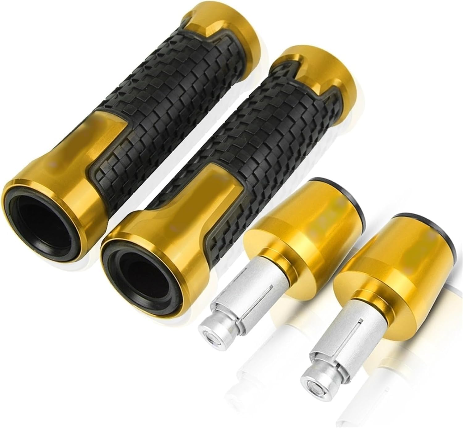 Moto Manubrio Manopole Per Honda GROM MSX125 MSX 125 2014-2019 2018 2015 2016 2017 7/8" 22MM Estremità manubrio Manopole manubrio moto Tappo terminale antivibrazioni