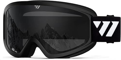 WISTON OTG - Gafas de esquí y snowboard para hombres, mujeres y jóvenes, 100% protección UV W1