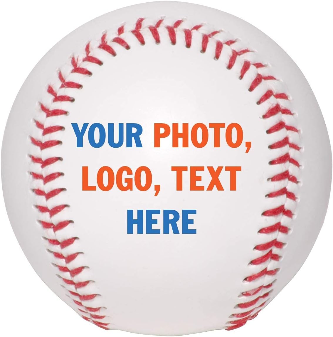 Personalized Custom Baseball | Customized Baseball with Name, Photo, or Text | Trophy or Gift for Coach, Son, Boyfriend, Daughter, Dad, Mom or Any Baseball Fan