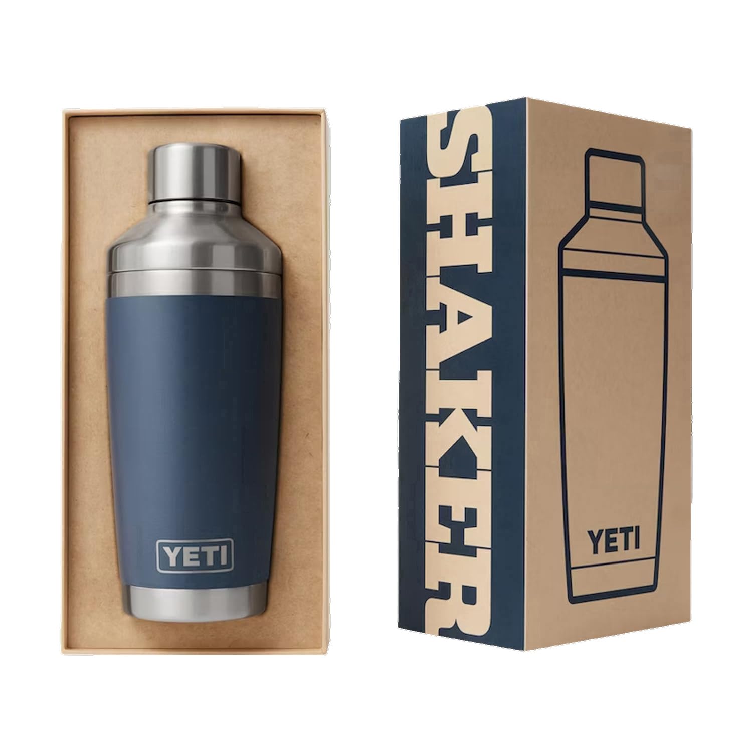 Amazon.com: YETI Rambler 20 oz Cocktail Shaker, Stainless Steel