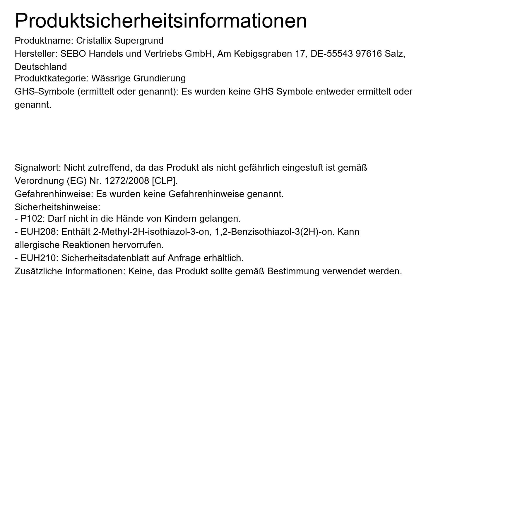 Elefantenhaut Tapetenschutz Anstrichschutz 10l Reichweite 120 m²
