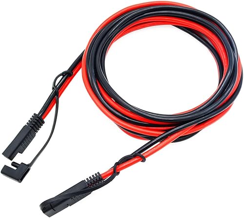 Miniatura 8 de Cable de extensión SAE de 20 pies, 10 AWG SAE a SAE, cable de desconexión rápida, cable de extensión de panel solar con adaptador de polaridad SAE