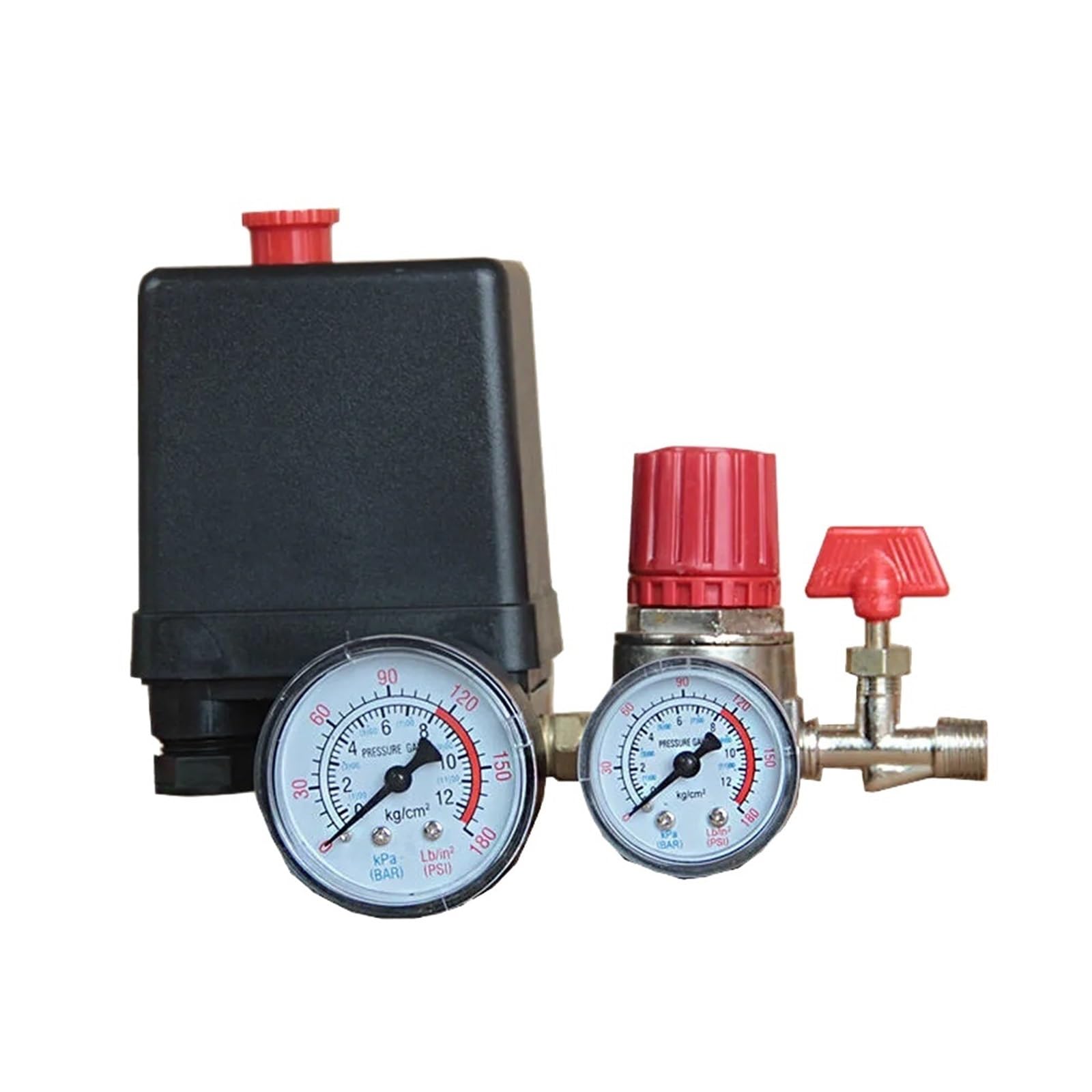 Valvola di regolazione della pressione del compressore d'aria | Assemblaggio Indicatore di controllo miniaturizzato a risparmio energetico Installazione semplice