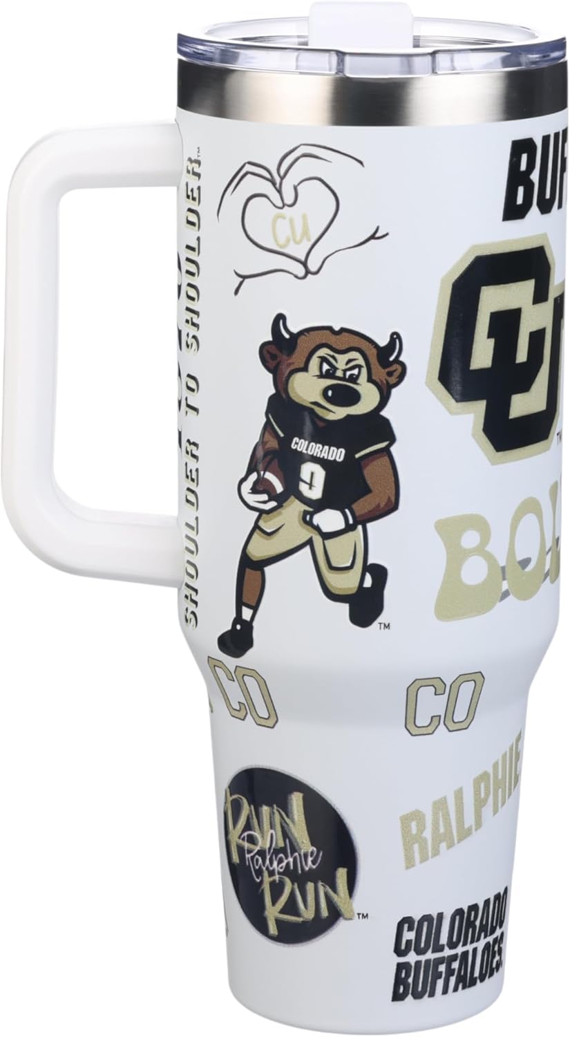 The Memory Company Officially Licensed NCAA - Texas A&M University 40oz Team Spirit Game Day Tumbler
