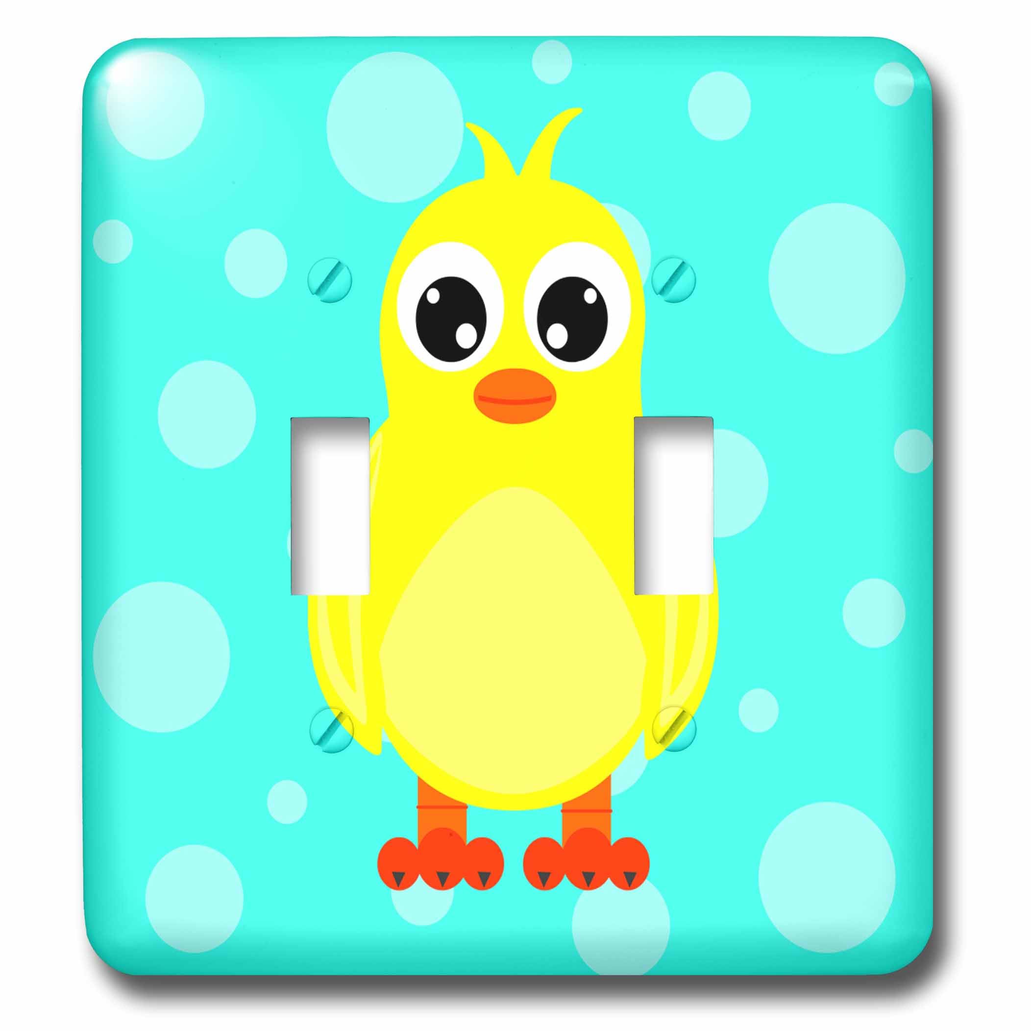 Bouton à bascule bébé jaune pour illuminer la chambre enfant