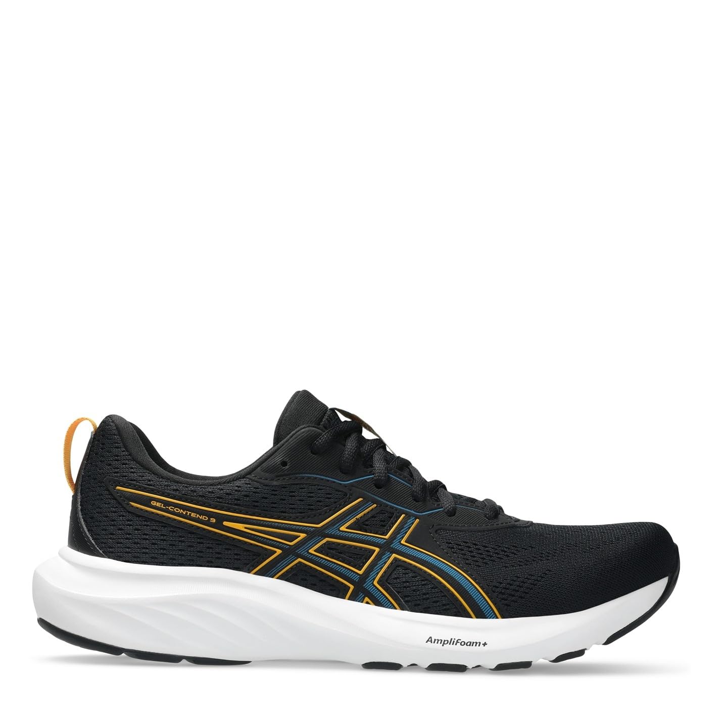 ASICS Mens Gel-Contend 9 Sneaker, Black Yamabuki, 6 UK
