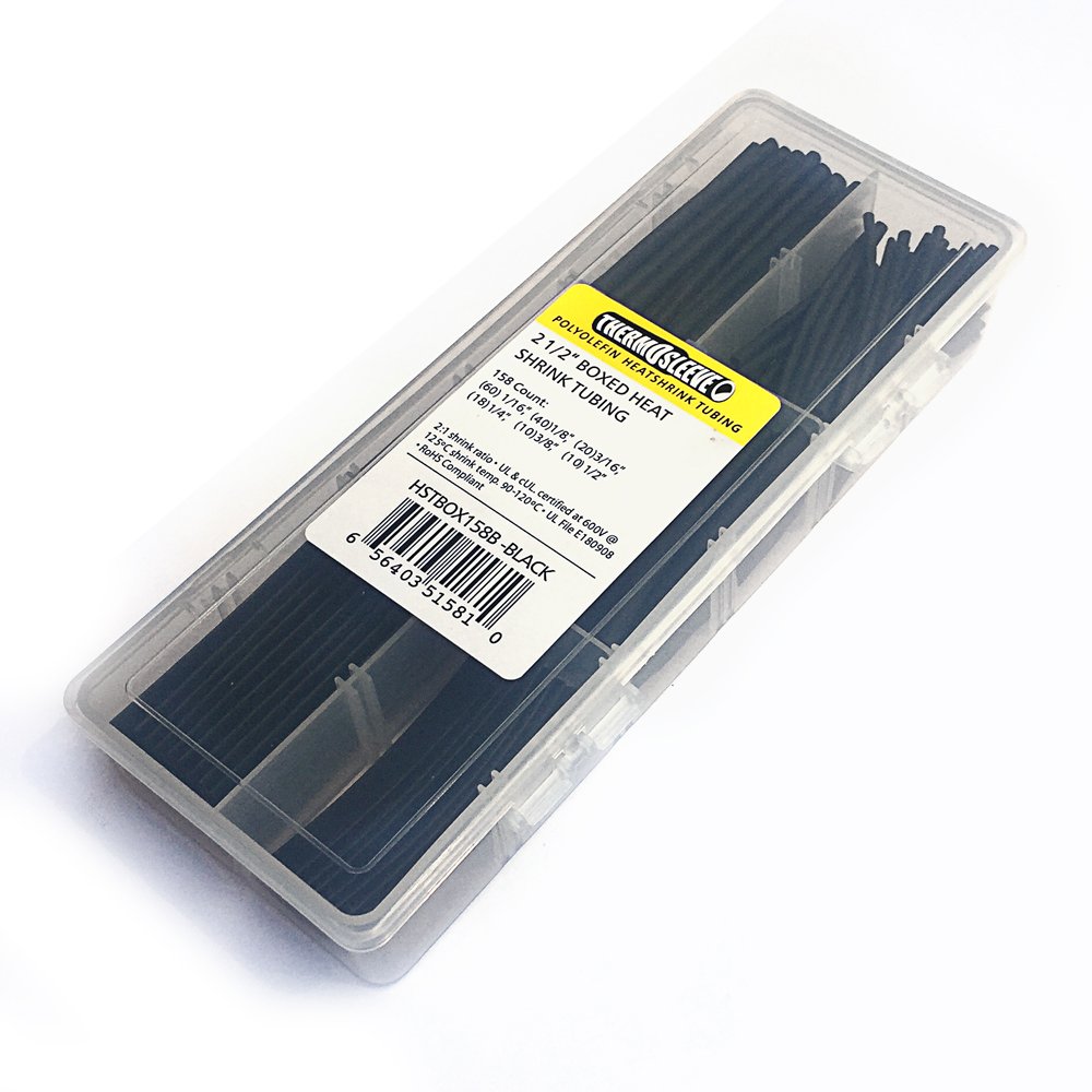 Thermosleeve 158pc 2-1/2