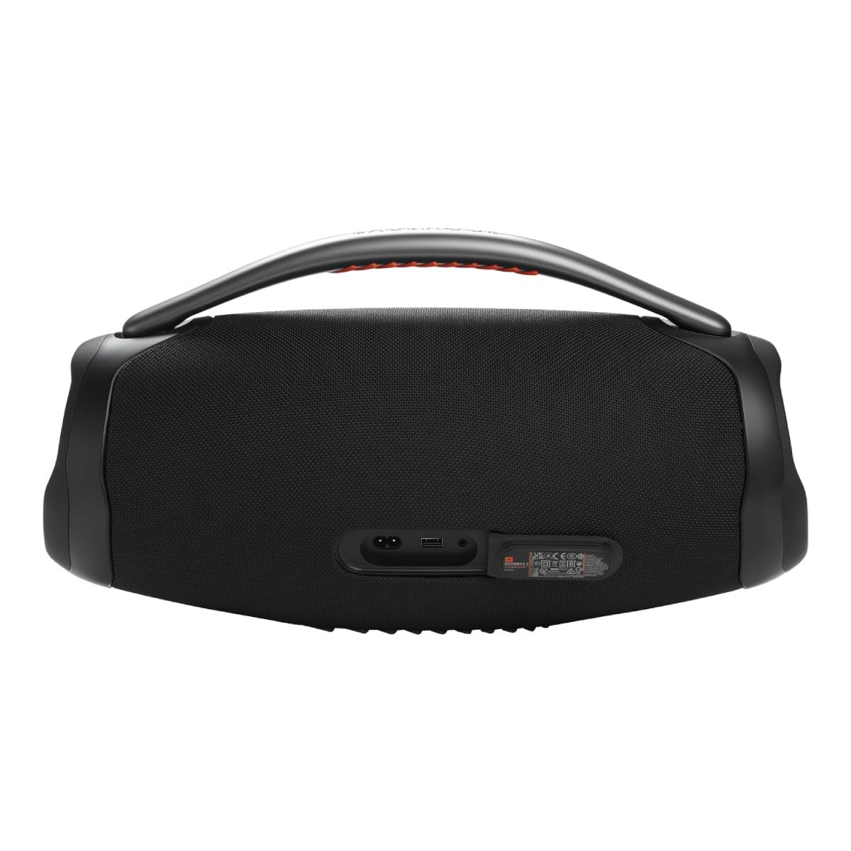 JBL Boombox 3 Altavoz Bluetooth inalámbrico, altavoz portátil a prueba de agua con modo para interiores y exteriores, 24 horas de tiempo de reproducción, en negro