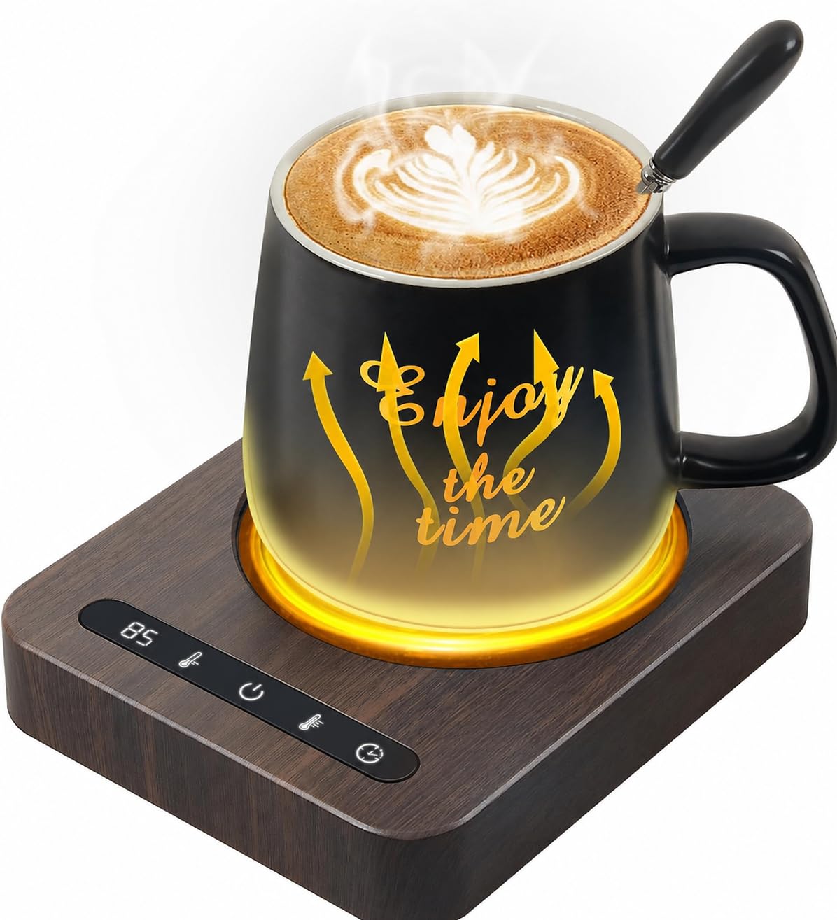 NEWCITY Coffee Mug Warmer Set with Mug