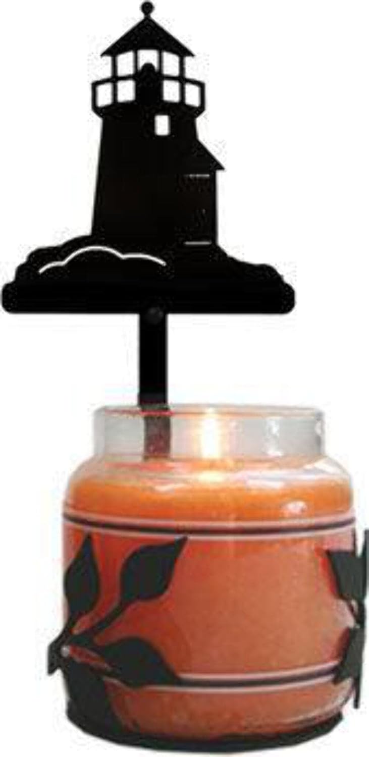 10.75 Inch Lighthouse Large Jar Sconce