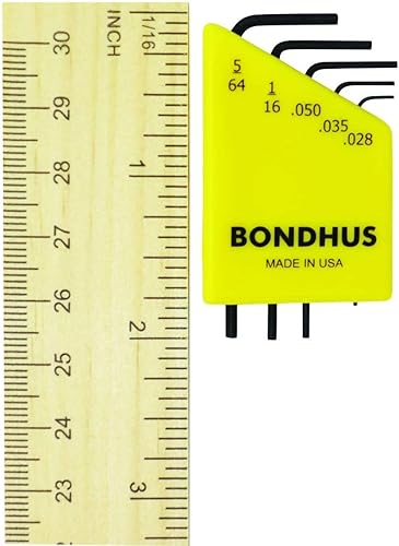 BONDHUS 162-35393 5 piezas HEX L-WR .028-5/64