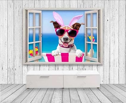 Amazon Co Jp カスタム3dシームレス壁紙 Hdペットの犬の3d木製の壁の窓の背景の壁 98 69inch Diy 工具 ガーデン Amazon Co Jp カスタム3dシームレス壁紙 Hdペットの犬の3d木製の壁の窓の背景の壁 98 69inch Diy 工具 ガーデン