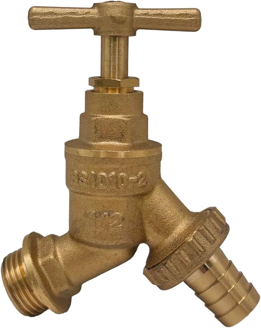 22.5 Team Controls Brass Tc Outside Garden Tap Hose Union Bibtap 1/2" Outdoor Tap