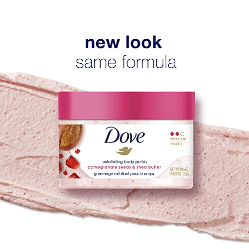 DOVE Esfoliante Corporal Sementes de Romã & Manteiga de Karité 298g