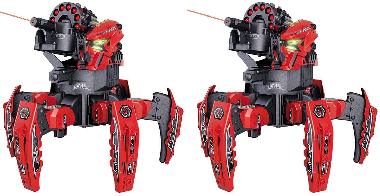 生産終了品⭐新品⭐パチモンスター⭐ラジコンRC６足歩行ロボットスペースアーマー Amazon | SPACE WARRIOR スペースウォリアー 対戦型 おもちゃ ロボット