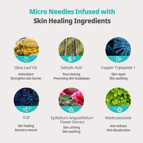 Miniatura 3 de PATCH PRO Parches de microespinillas con ácido salicílico e ingredientes para el cuidado de la piel, longitud de la aguja, 0.010 in, vendajes